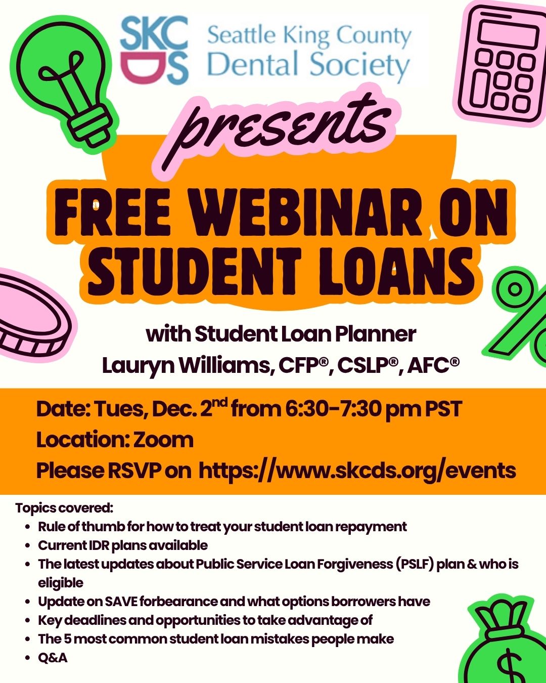 Student Loan Webinar